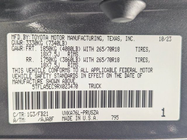 2024 Toyota Tundra SR5