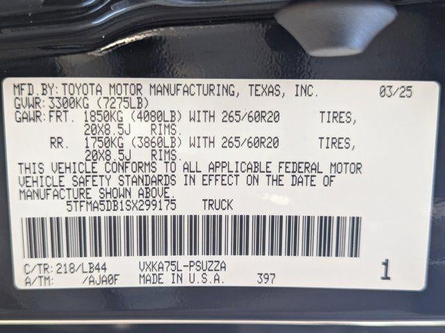 2025 Toyota Tundra 1794