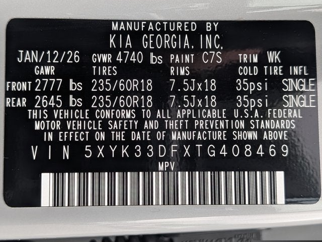 2026 Kia Sportage EX