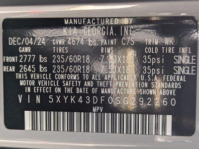 2025 Kia Sportage SX