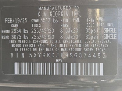 2025 Kia Sorento X-Line SX Prestige