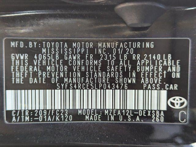 2020 Toyota Corolla SE