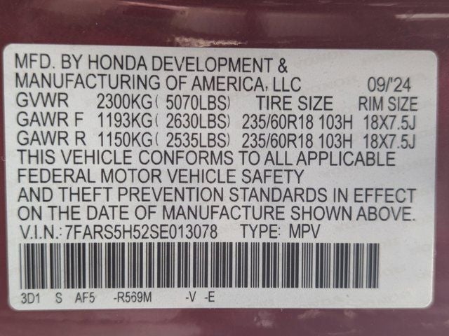 2025 Honda CR-V Hybrid Sport