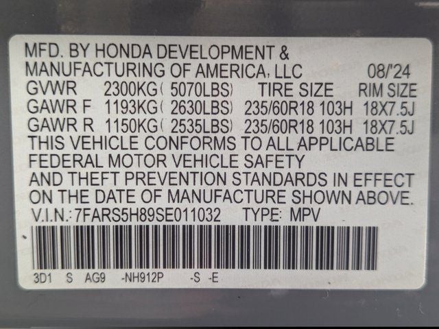 2025 Honda CR-V Hybrid Sport-L