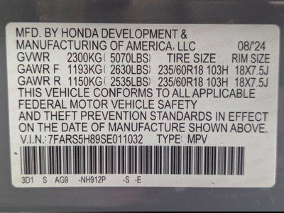 2025 Honda CR-V Hybrid Sport-L