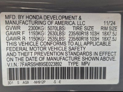 2025 Honda CR-V Hybrid Sport-L