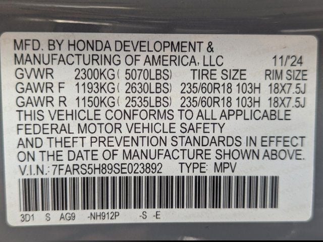 2025 Honda CR-V Hybrid Sport-L