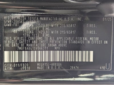 2025 Toyota Corolla Cross Hybrid SE