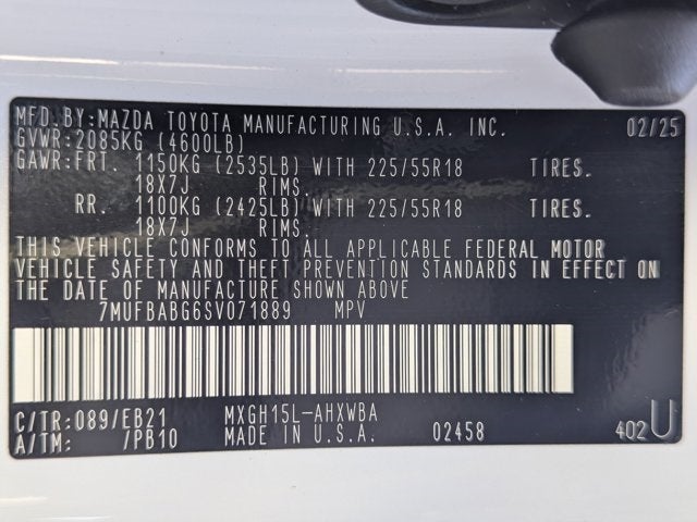 2025 Toyota Corolla Cross Hybrid XSE