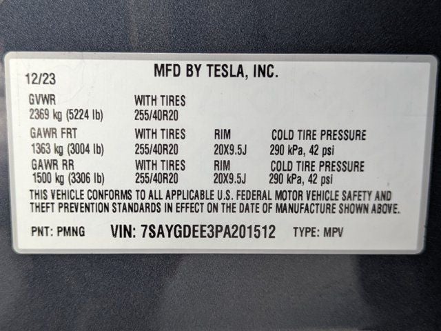 2023 Tesla Model Y Long Range