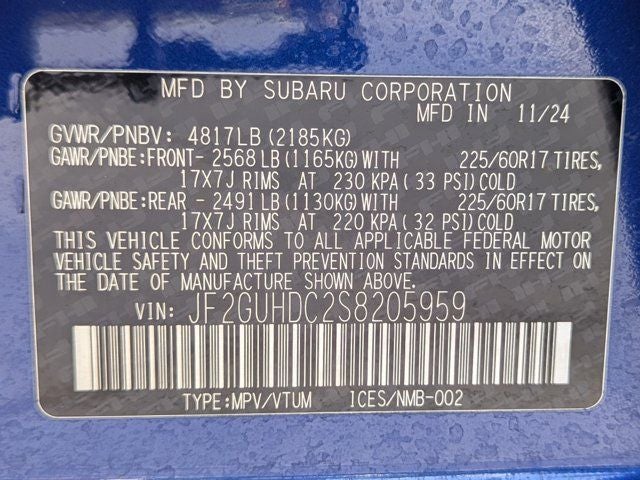2025 Subaru Crosstrek Premium