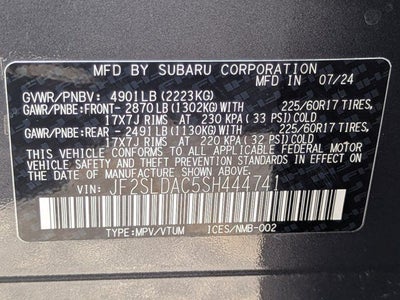 2025 Subaru Forester Base