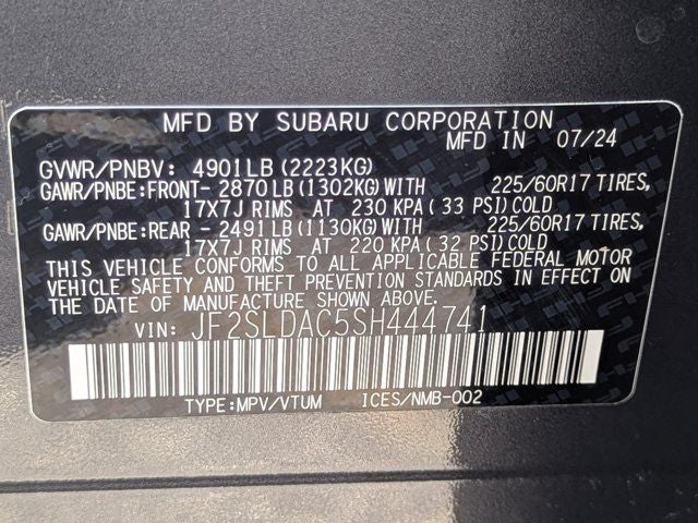 2025 Subaru Forester Base