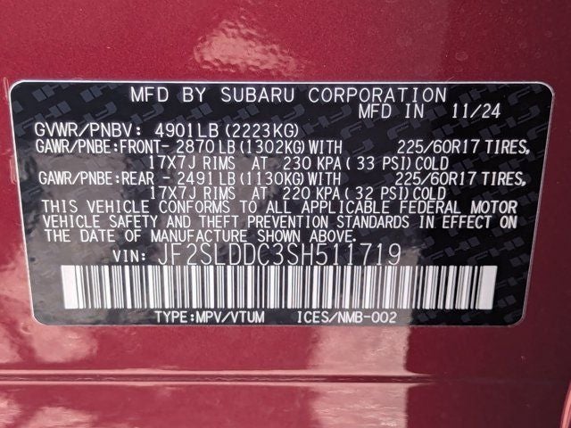 2025 Subaru Forester Premium