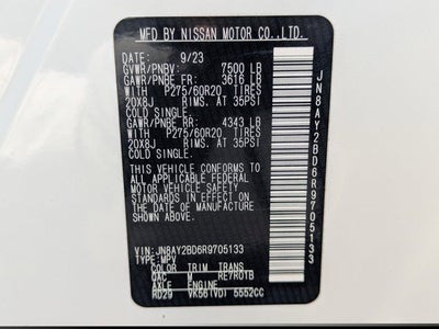 2024 Nissan Armada SL