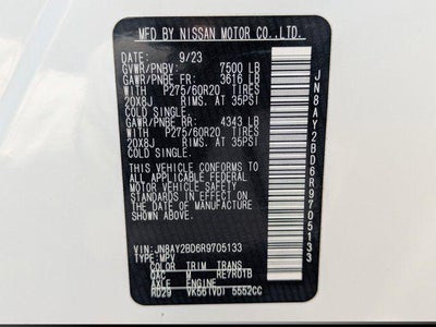 2024 Nissan Armada SL