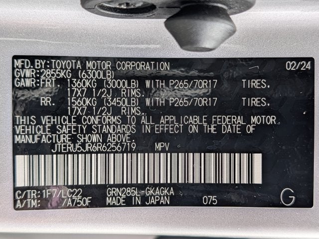 2024 Toyota 4Runner TRD Off-Road Premium