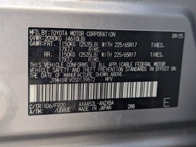 2025 Toyota RAV4 LE