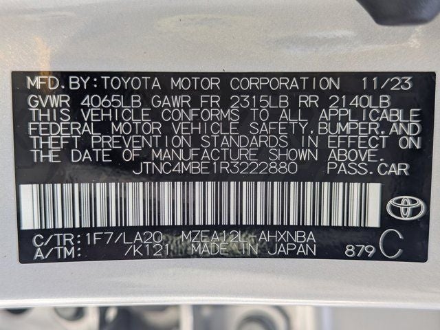 2024 Toyota Corolla Hatchback XSE