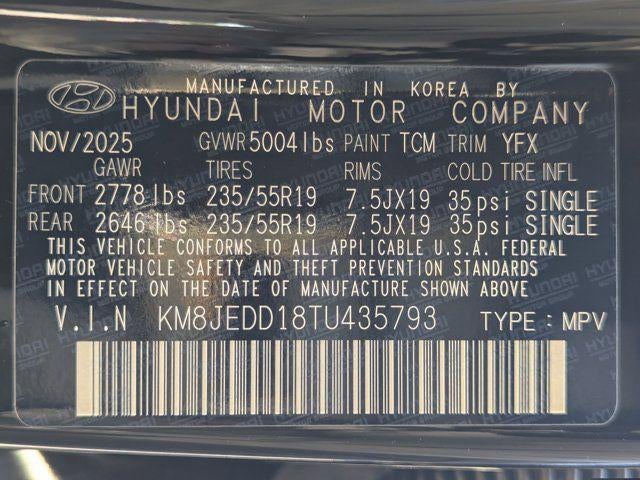 2026 Hyundai Tucson Hybrid Limited
