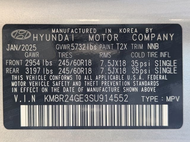 2025 Hyundai Palisade SEL