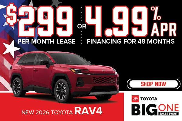 New 2026 Toyota RAV4
