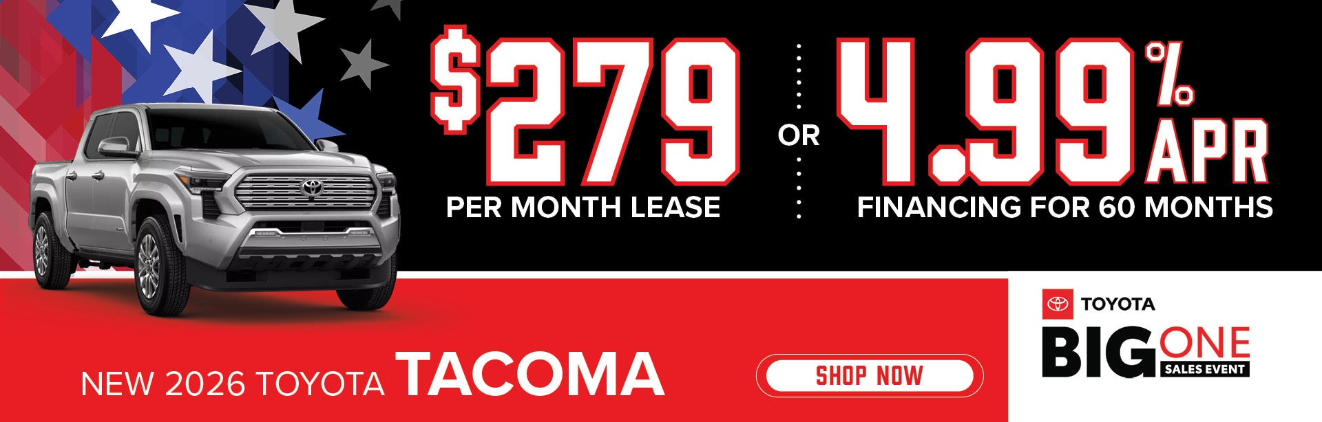 New 2026 Toyota Tacoma