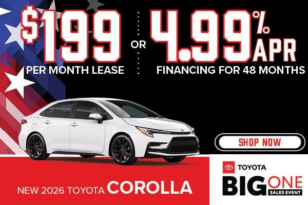 New 2026 Toyota Corolla