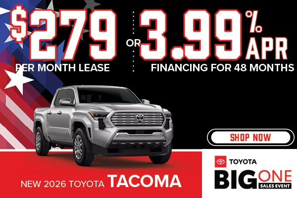 New 2026 Toyota Tacoma