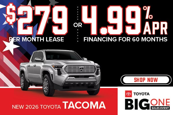 New 2026 Toyota Tacoma