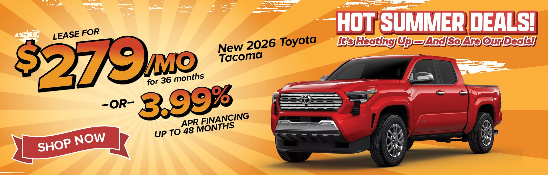 New 2026 Toyota Tacoma
