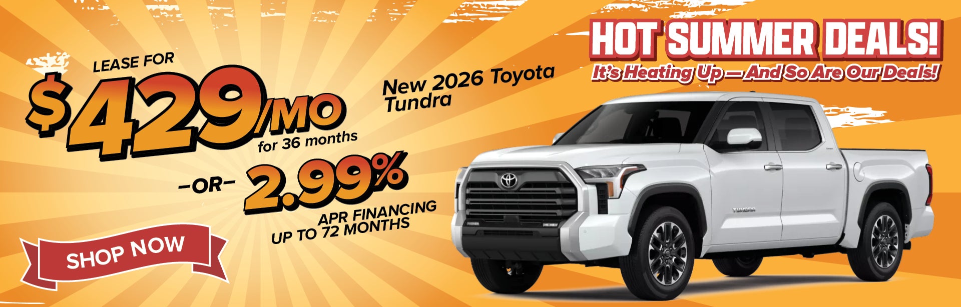 New 2026 Toyota Tundra