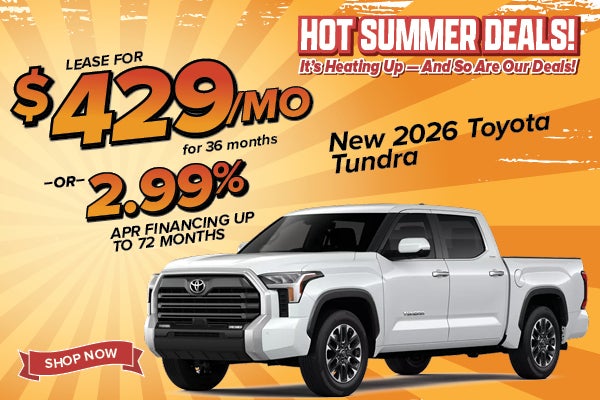 New 2026 Toyota Tundra