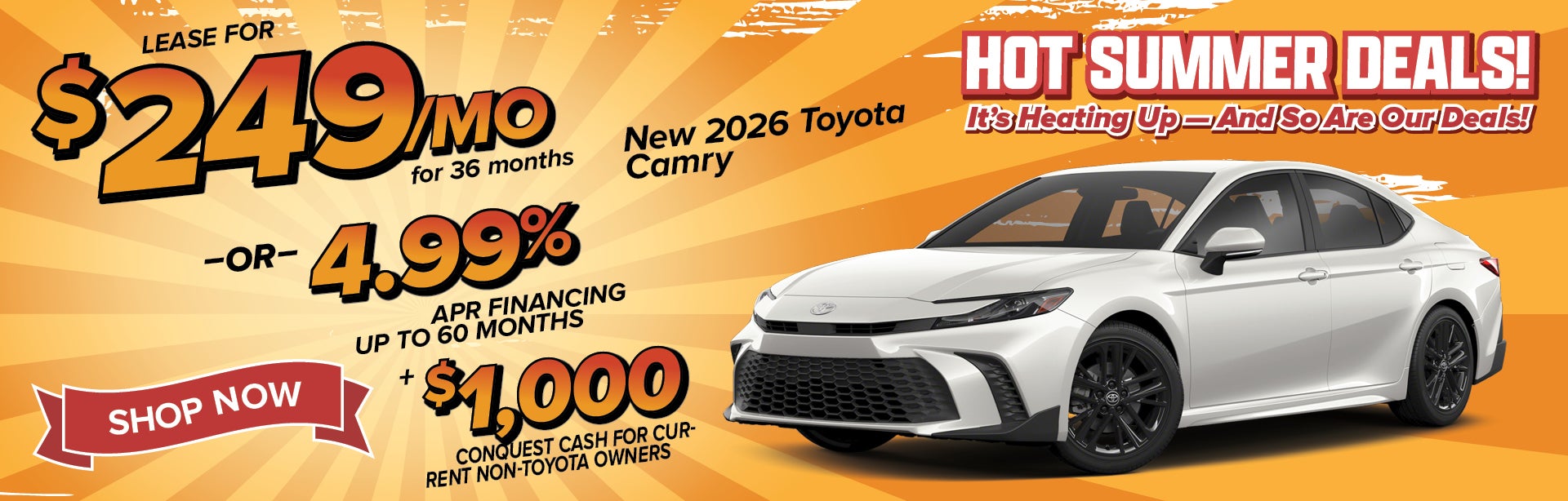 New 2026 Toyota Camry