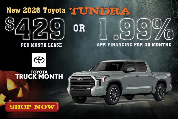 New 2026 Toyota Tundra