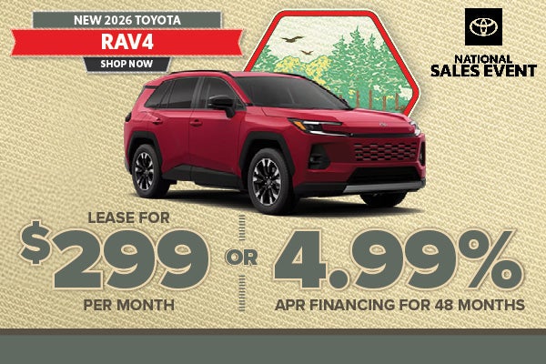 New 2026 Toyota RAV4