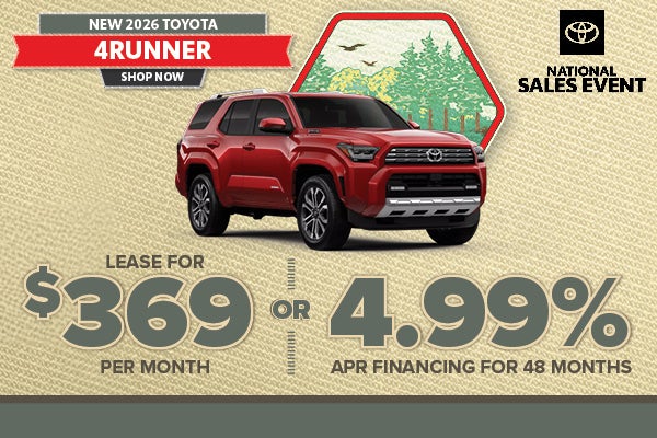 New 2026 Toyota 4Runner