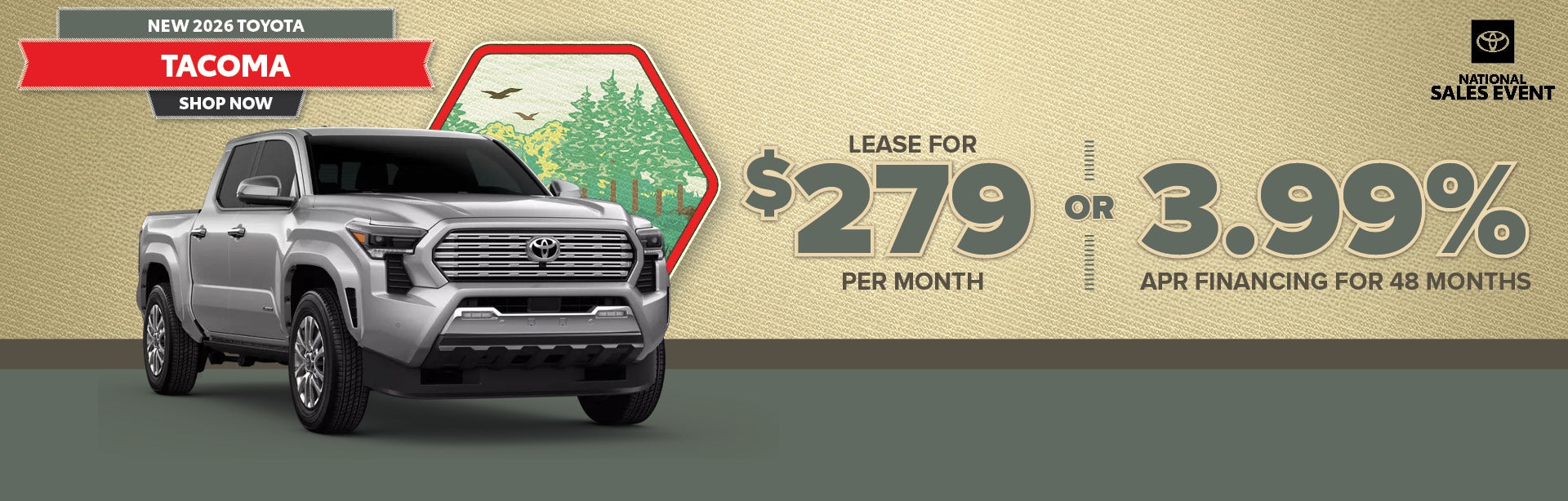 New 2026 Toyota Tacoma