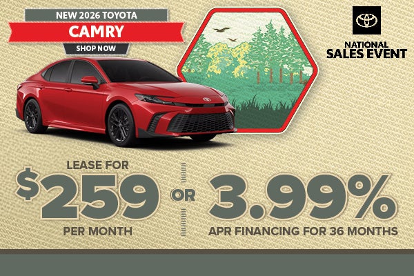 New 2026 Toyota Camry
