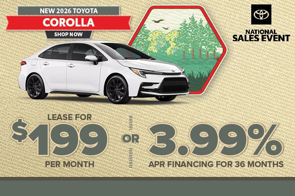 New 2026 Toyota Corolla