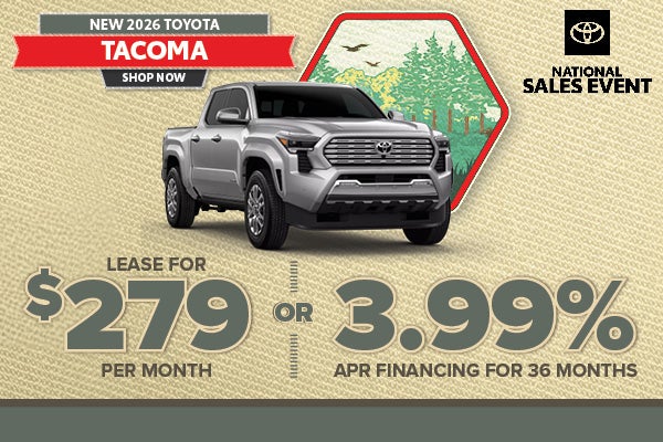 New 2026 Toyota Tacoma