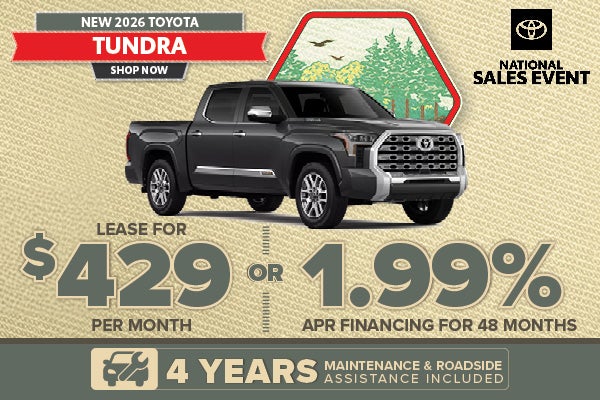 New 2026 Toyota Tundra
