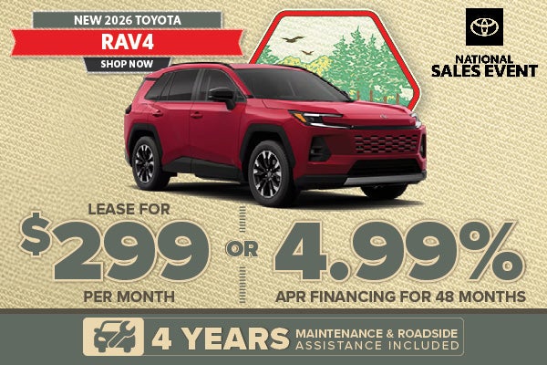 New 2026 Toyota RAV4