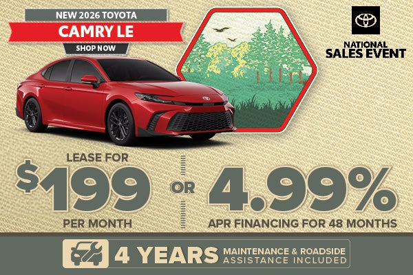 New 2026 Toyota Camry